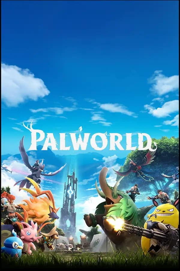 Carátula del juego Palworld