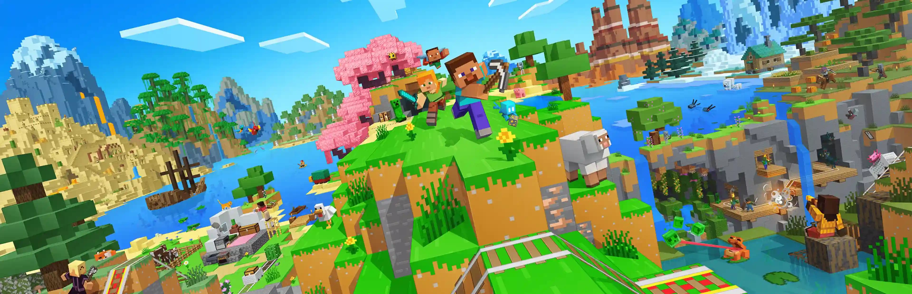 Minecraft Java background